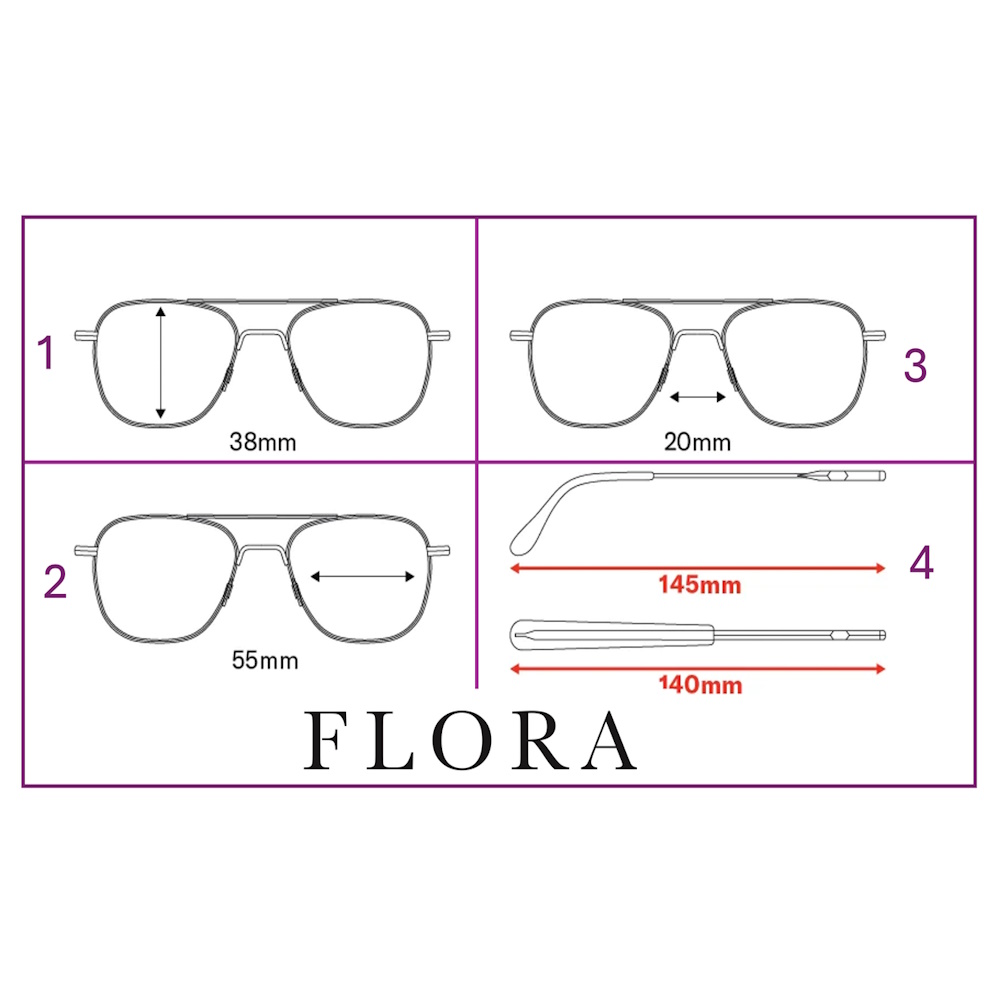 Lentes Multifuncionales Oftalmologicos P/Sol Leon Flora