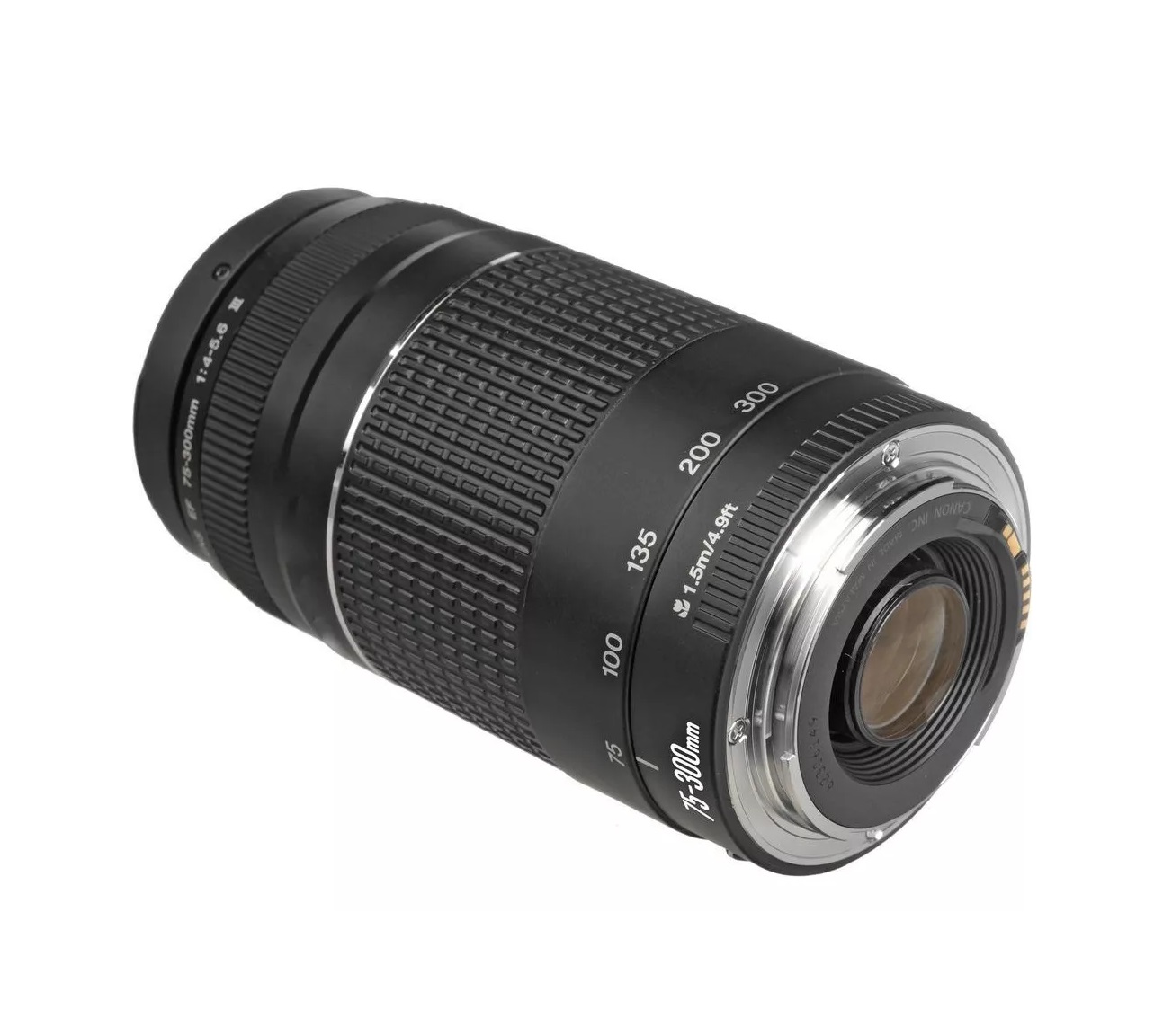 Lente Canon Modelo EF 75-300mm f/4-5 1/2 III Telefoto Zoom