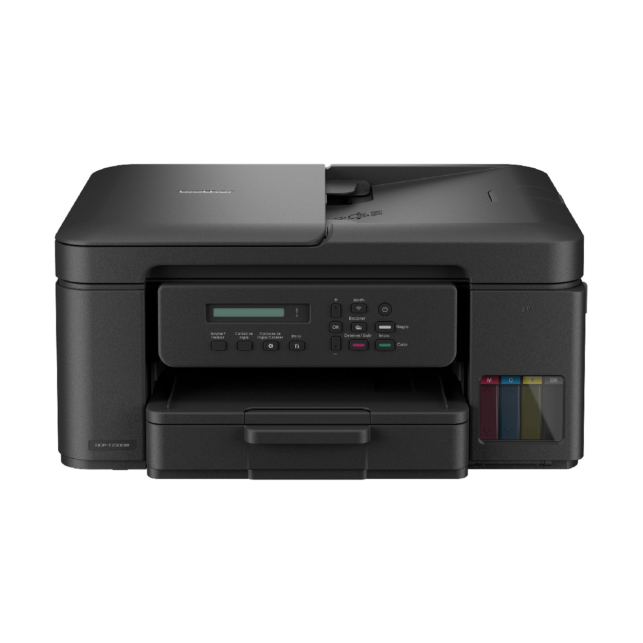 Multifuncional Brother 3 En 1 De Inyeccion De Tinta A Color Dcp-T730dw Serie Inkbenefit Wifi Duplex