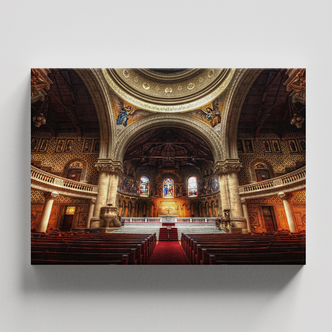 Cuadro Decorativo Religioso Iglesia Conmemorativa en Stanford University #2 90 X 60