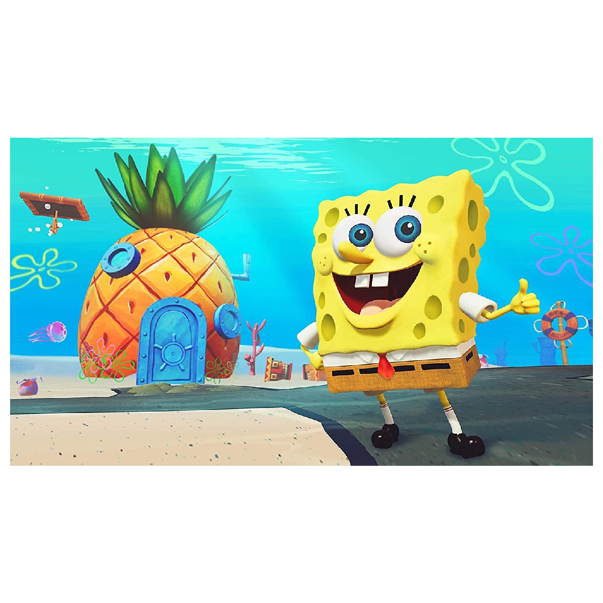 Nintendo Switch Juego Spongebob Squarepants Battle for Bikini Bottom Rehydrated