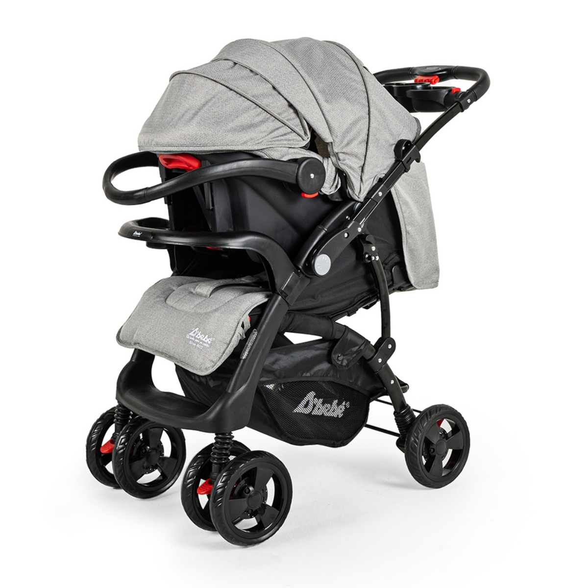 Carriola D'Bebé Travel System Elite Gris ENDY14