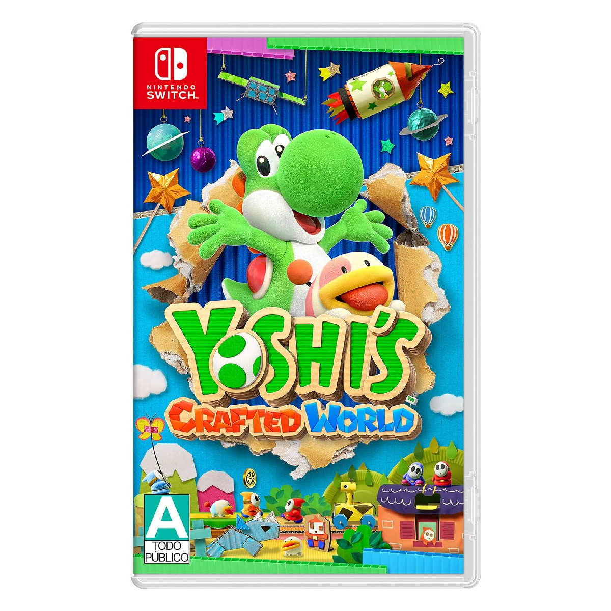 Nintendo Switch Juego Yoshi's Crafted World