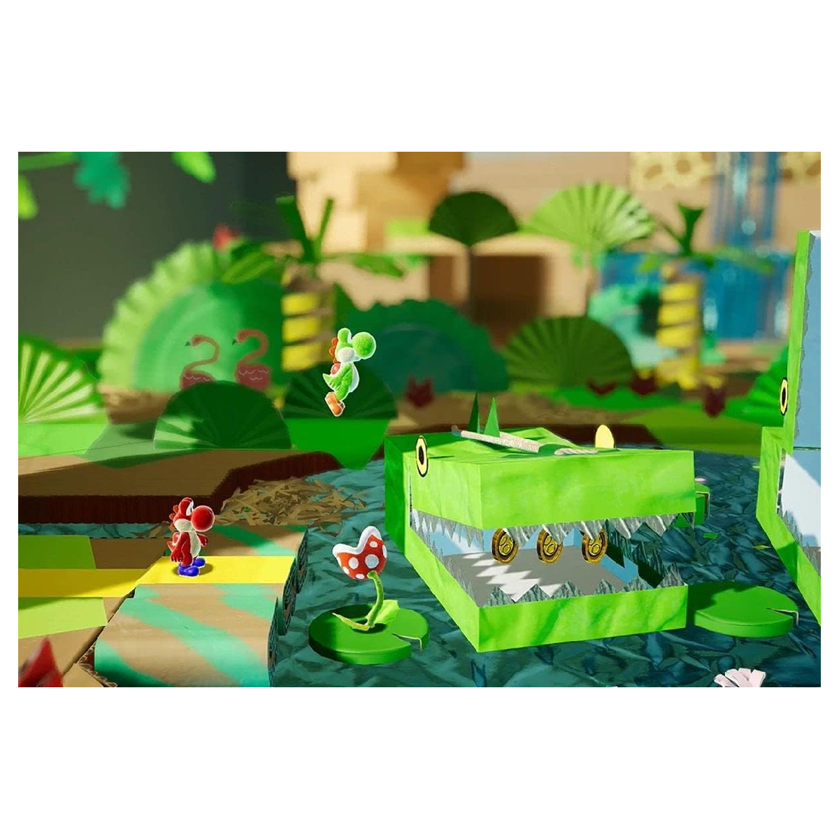 Nintendo Switch Juego Yoshi's Crafted World