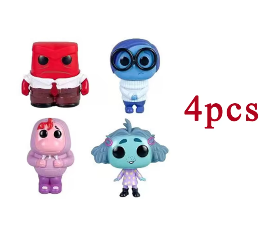 Funko Pop Disney Intensamente 2 Inside Out Furia, Tristeza, Vergüenza y Envidia