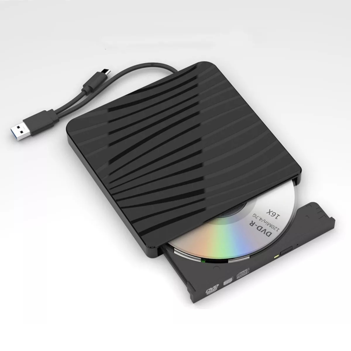 Quemador Lectora Dvd Y Cd Externo Discos Usb3.0 Grabadora