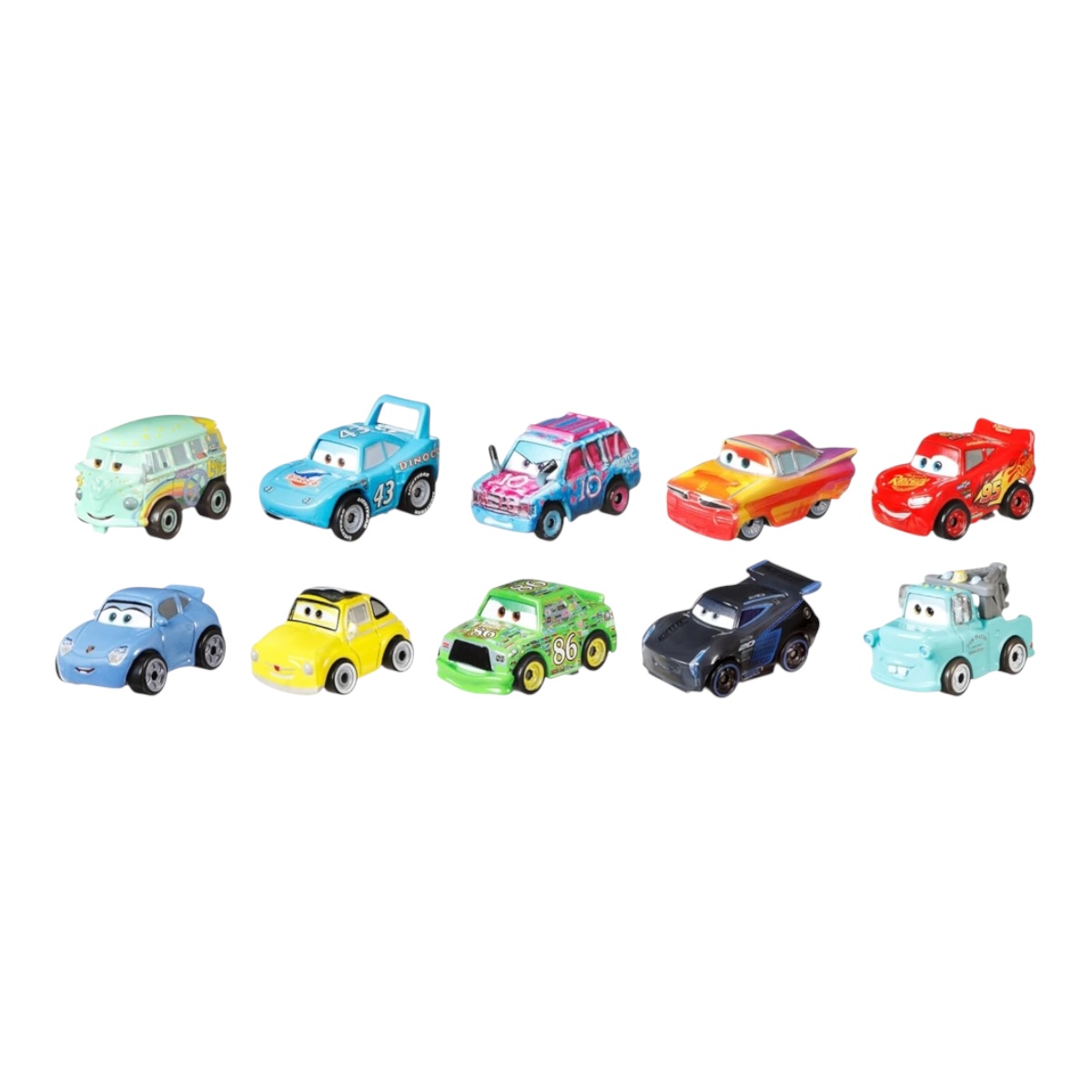 Mattel Disney And Pixar Cars Mini Racers Coleccion