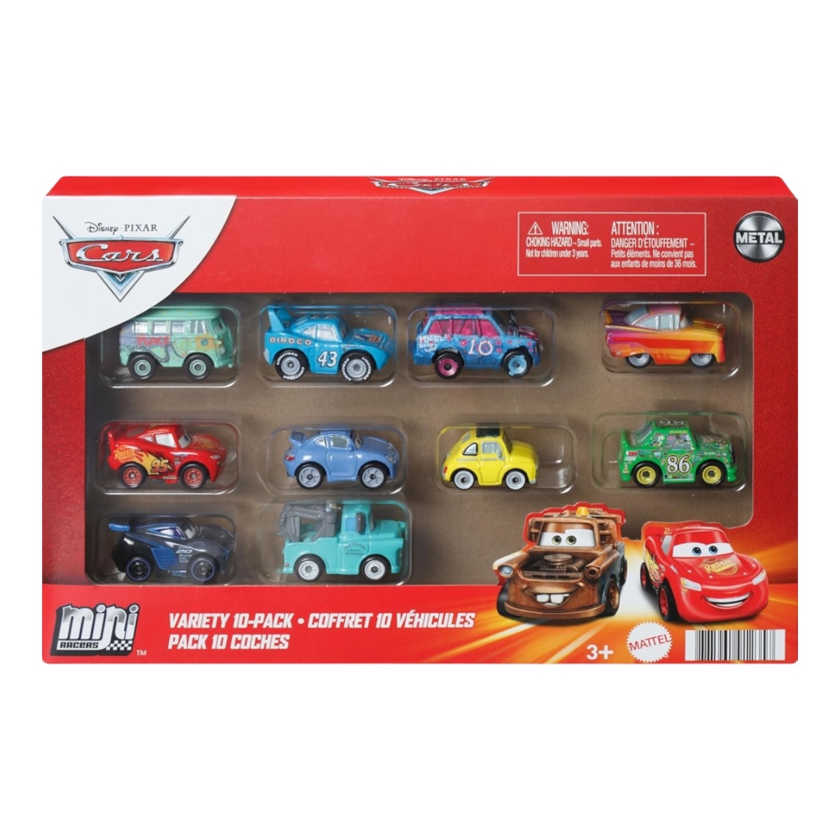 Mattel Disney And Pixar Cars Mini Racers Coleccion