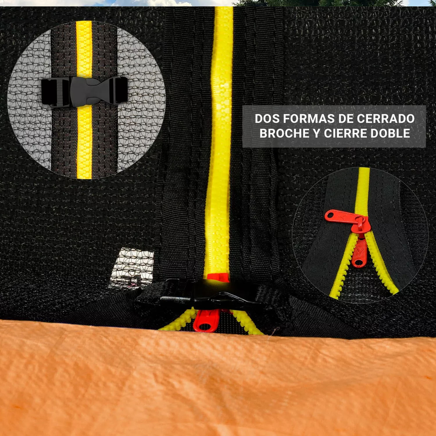 Trampolin 4.2 mts Brincolin 14 Pies Reforzado Uso Rudo Tumbling