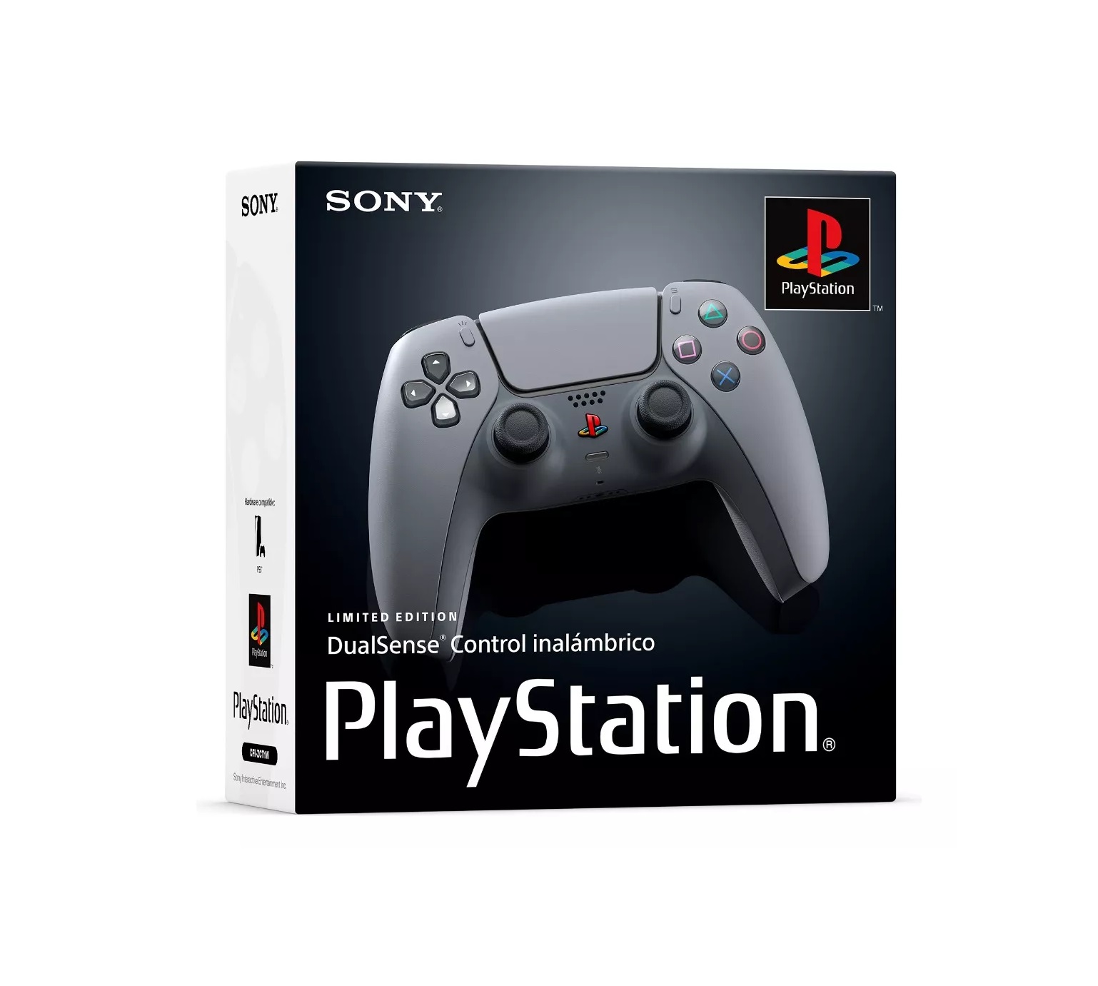 Control Inalámbrico Sony Playstation 5 Dual Sense EDICION LIMITADA DEL 30 ANIVERSARIO Color Gris