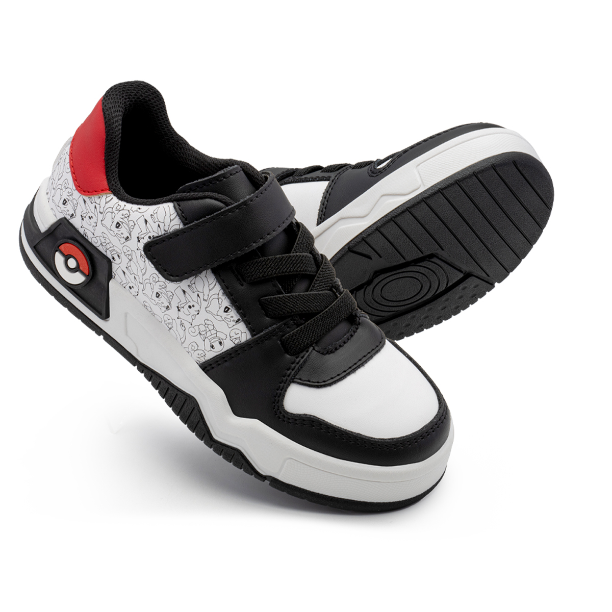 Calzado Pokémon Tenis Niño Blanco/Negro 18-21
