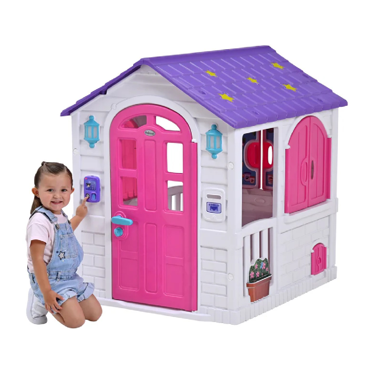 Juguete Casita Casa Infantil Play House Prinsel 2 En 1 Para Niñas