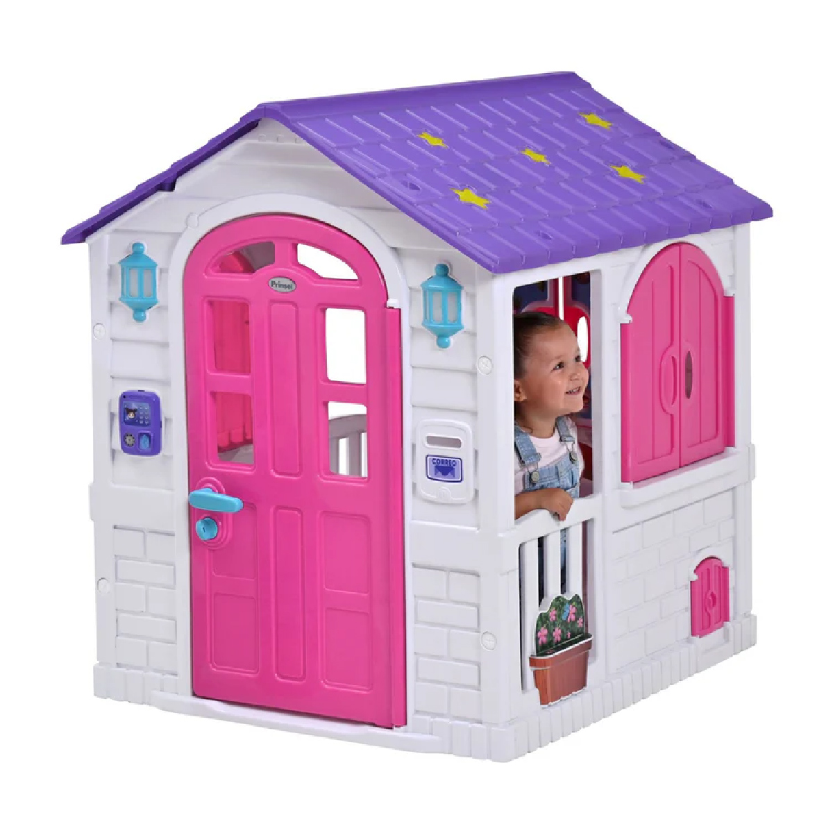 Juguete Casita Casa Infantil Play House Prinsel 2 En 1 Para Niñas