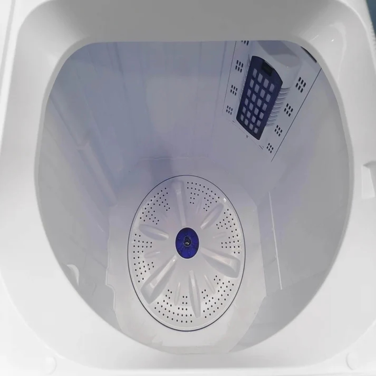 Lavadora Hisense WSA1604P 16 Kg Doble Tina Blanca ALBY* ENTREGA SÓLO VÁLIDA EN LA CIUDAD DE MÉXICO Y ZONA METROPOLITANA