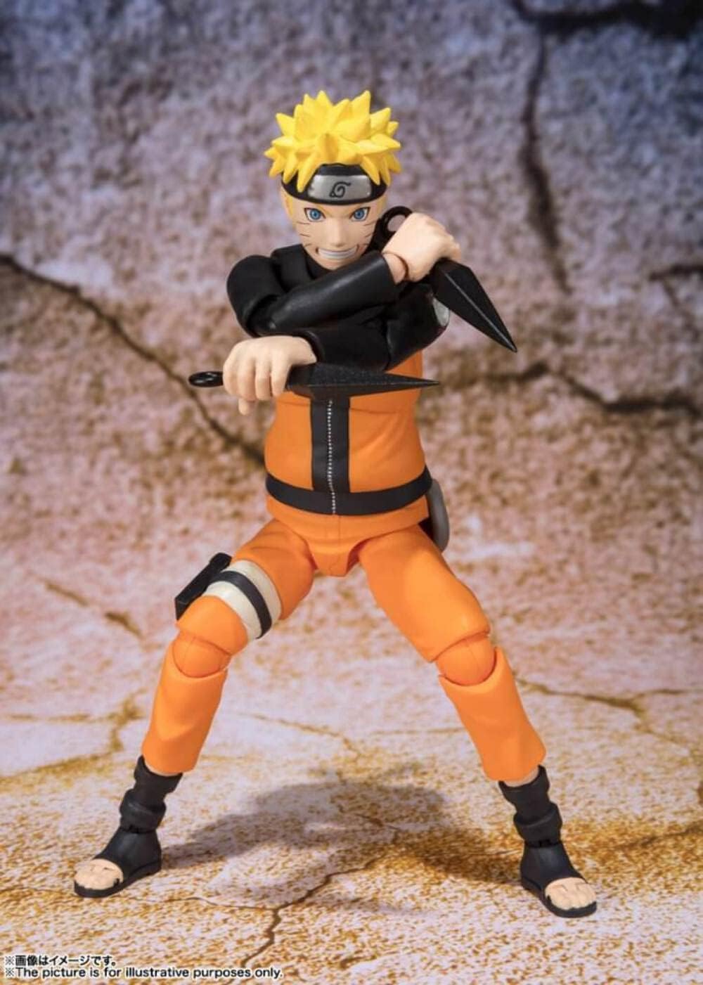 ORIGINAL Figura de acción NARUTO Shippuden   Best Selection Bandai Tamashii Nations S.H. Figuarts