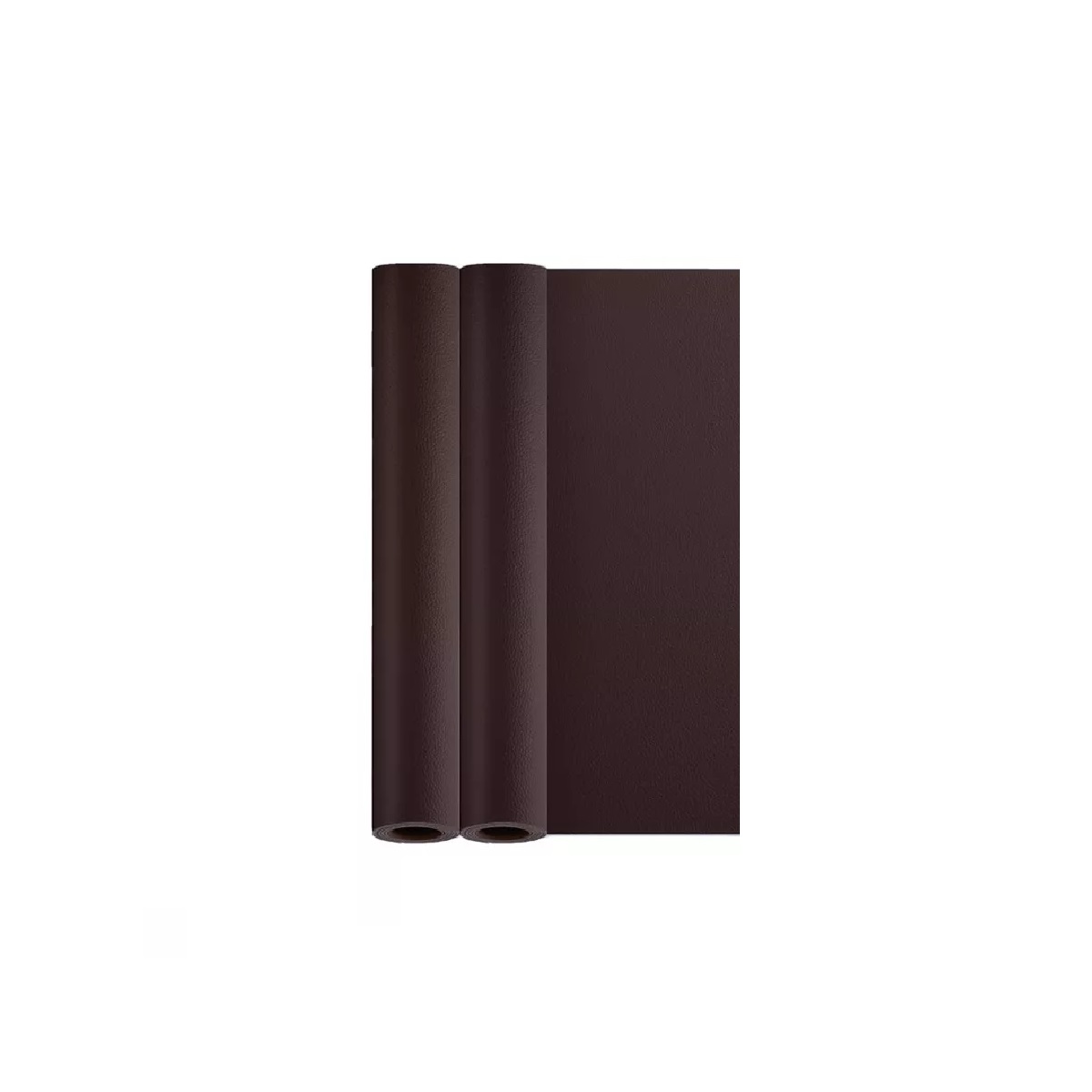 2pcs Parche Autoadhesivo Para Reparación De Vinilo O Cuero Marron Oscuro