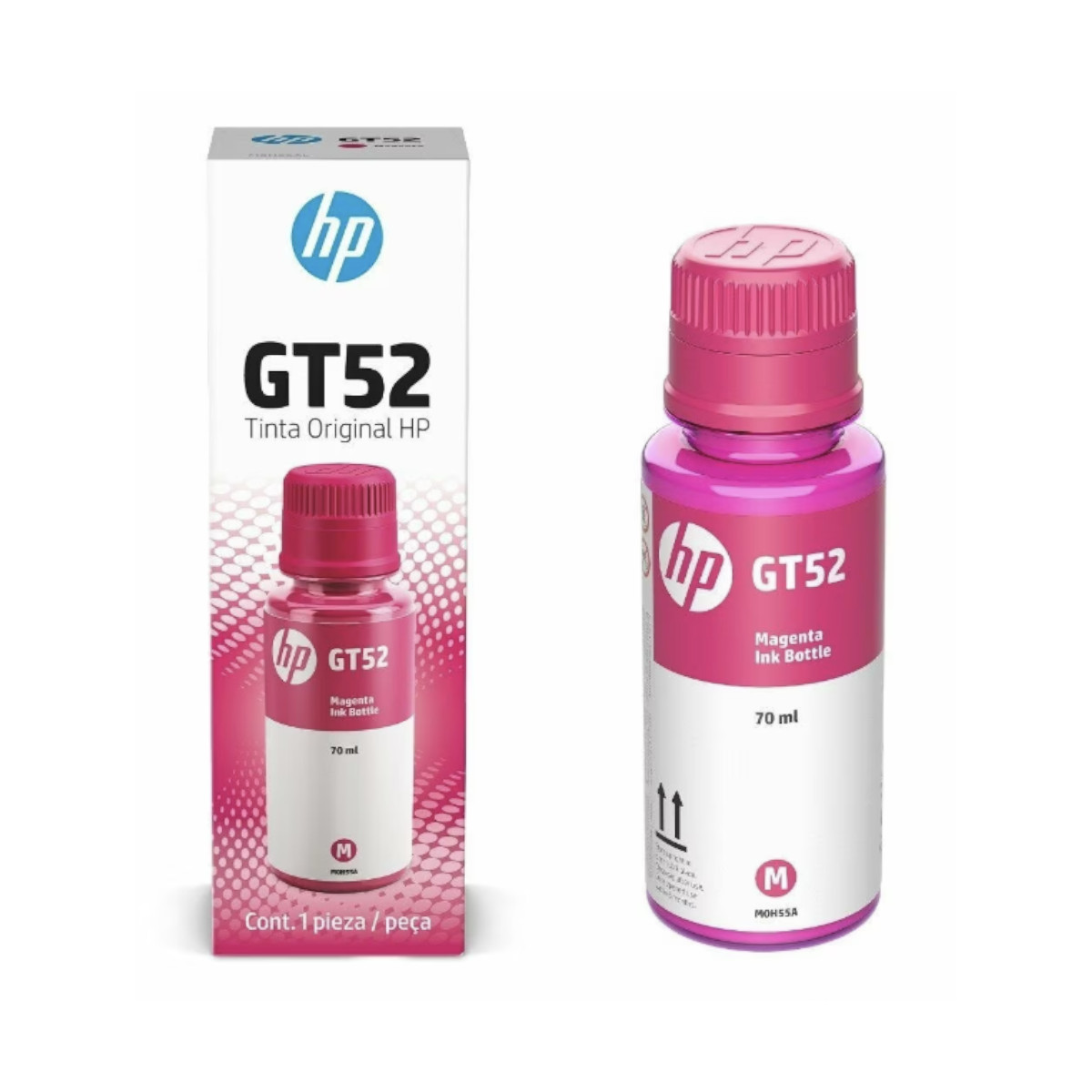 Tinta para impresora HP GT52 (M0H55AL) Rosa - Magenta 70ml