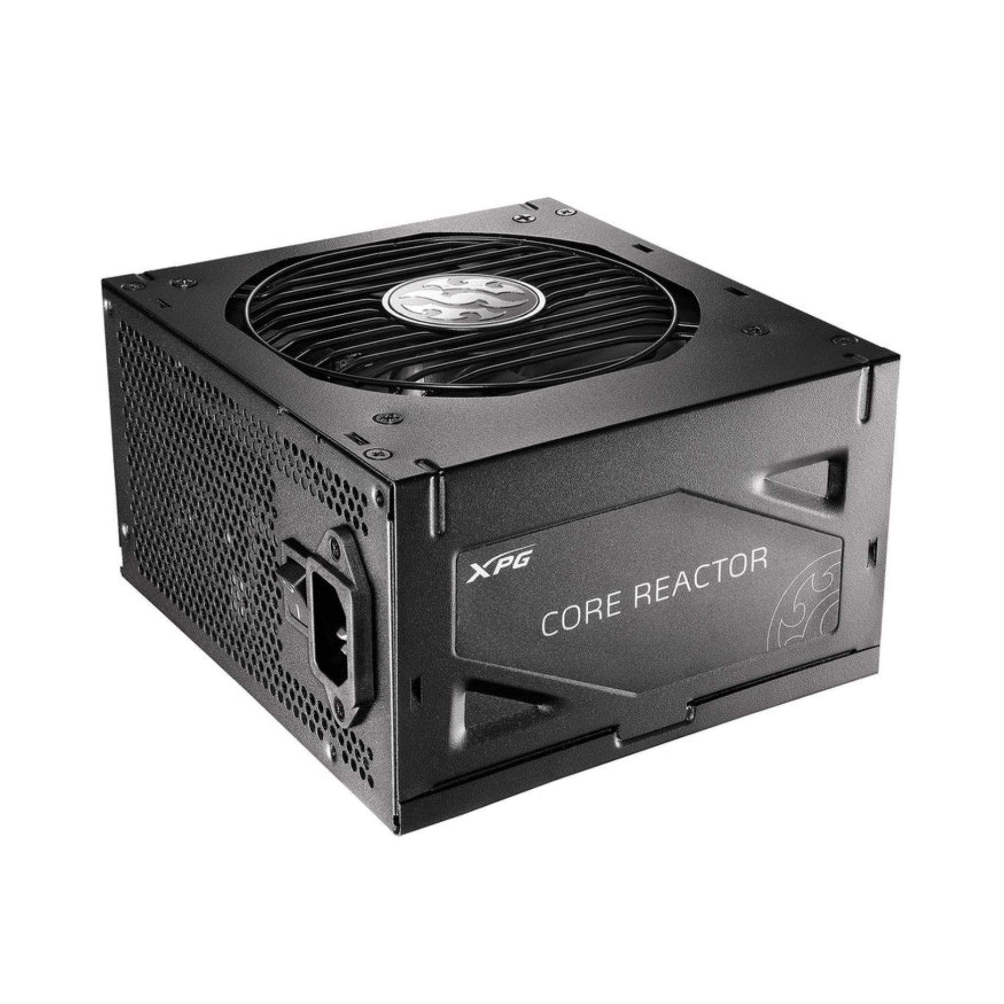 Fuente de poder XPG Core Reactor de 650 W, ATX, Modular, 80 Plus Gold, Negro
