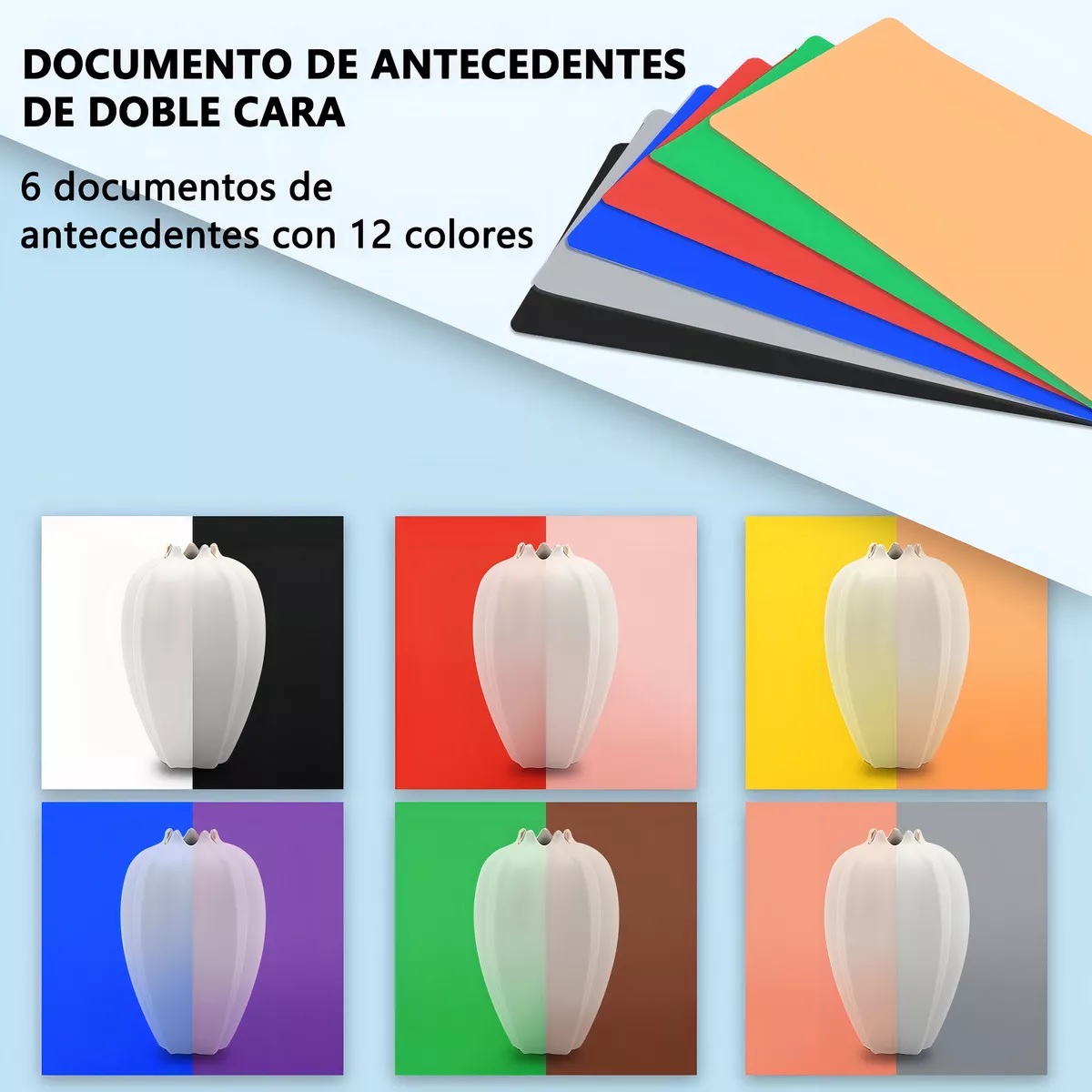 Caja De Luz Para Fotografía Portátil Plegable, 12 Colores