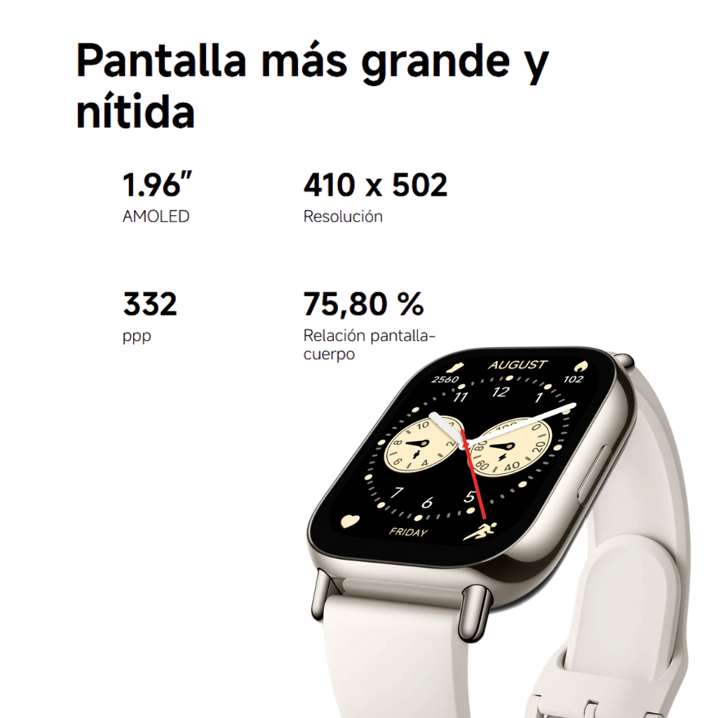 Xiaomi Smartwatch Redmi Watch 5 Lite con Audífonos Xiaomi Redmi buds 4 active