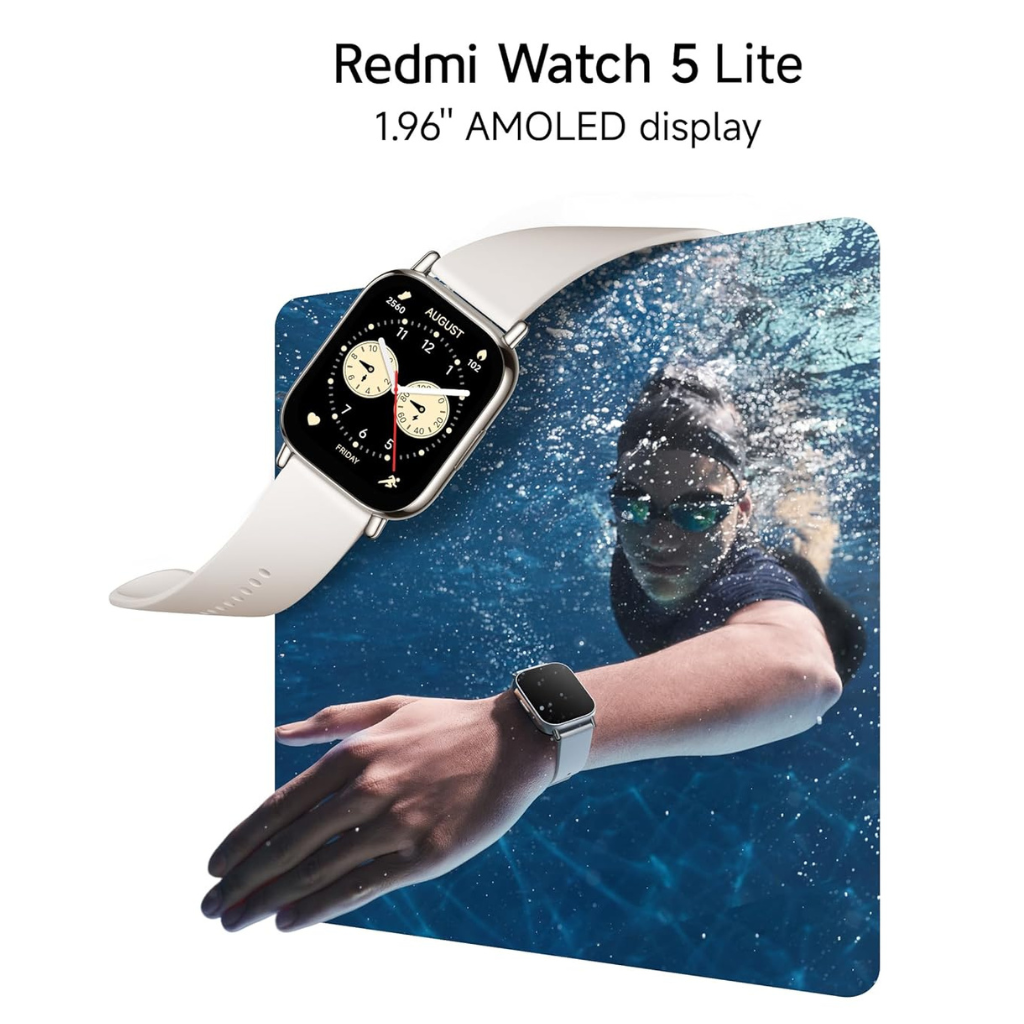 Xiaomi Smartwatch Redmi Watch 5 Lite con Audífonos Xiaomi Redmi buds 4 active