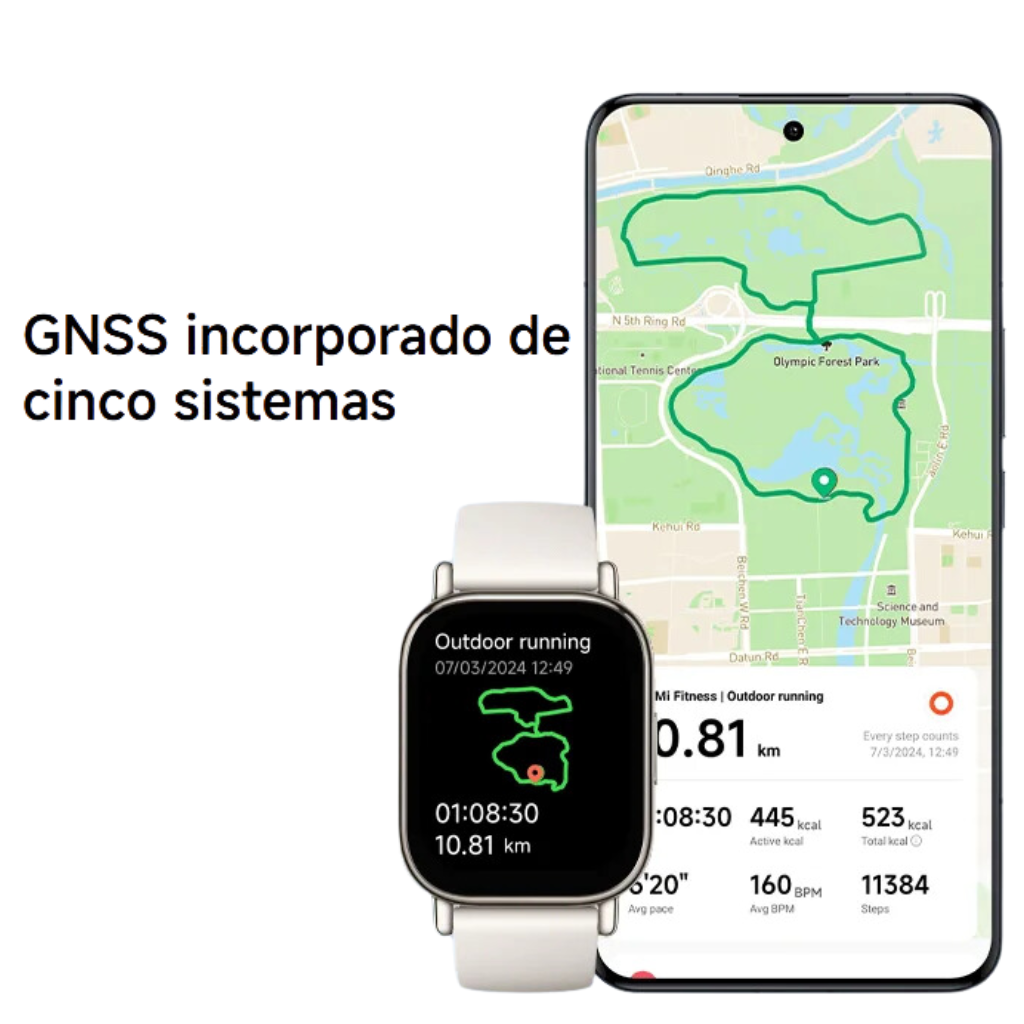 Xiaomi Smartwatch Redmi Watch 5 Lite con Audífonos Xiaomi Redmi buds 4 active