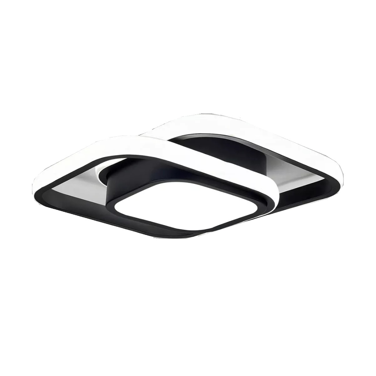 Lámpara De Techo Led Colgante Modernas Decorativa Sala Baño Negro