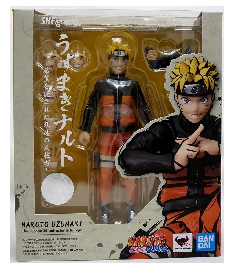 ORIGINAL Figura de acción NARUTO Shippuden Tamashii Nations S.H. Figuarts