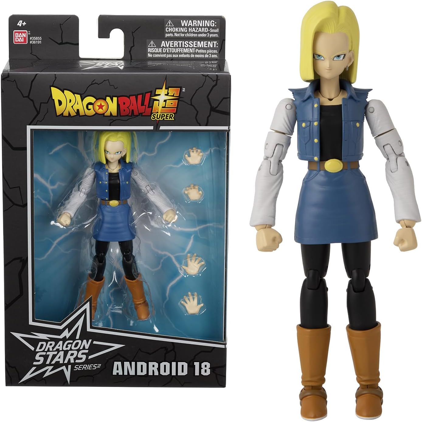 Androide 18  Dragon Ball Dragon Stars Wave 6 BANDAI Lazuli
