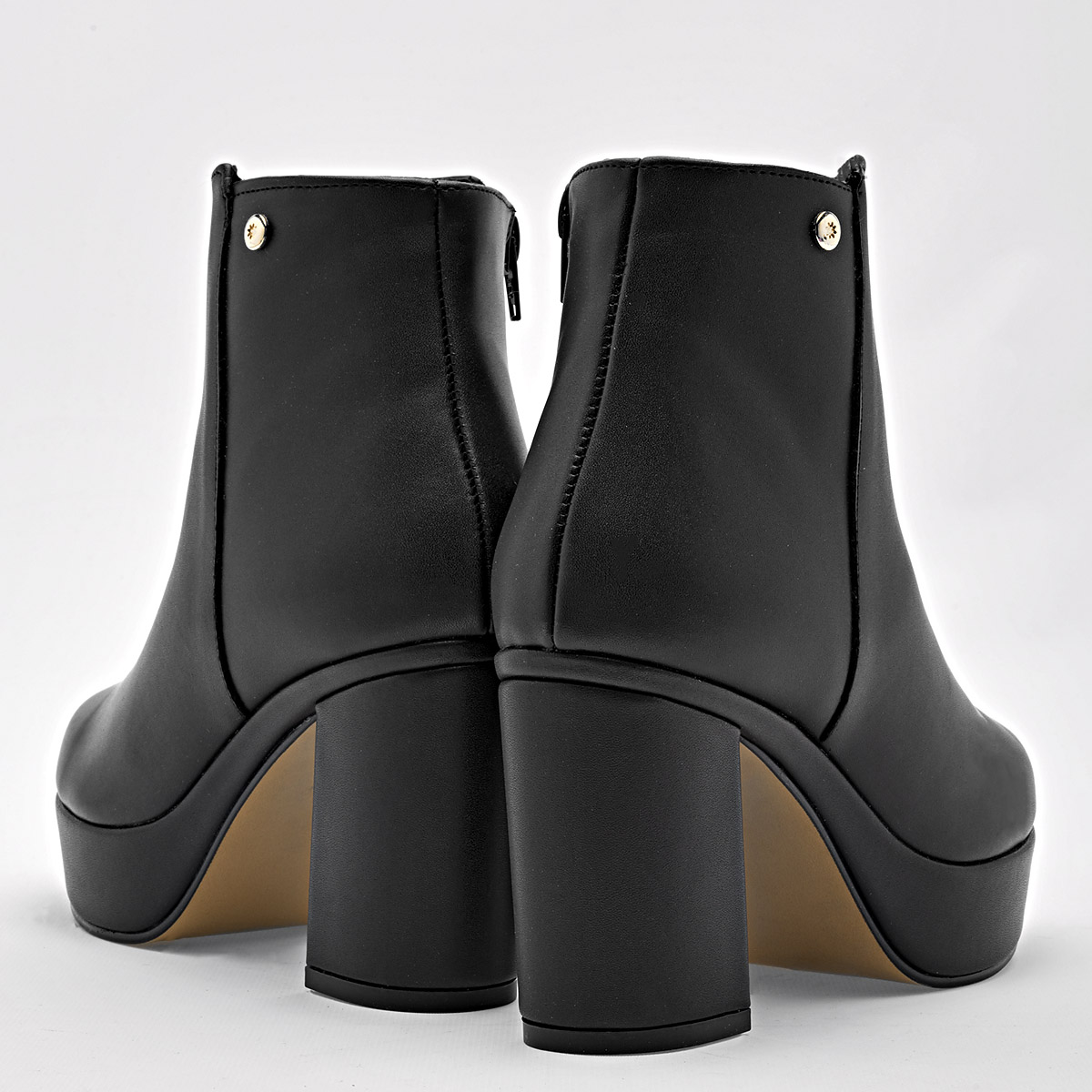 D´Cristian Botin Plataforma Mujer Tacon 9cm Tubo 12cm Color Negro E9
