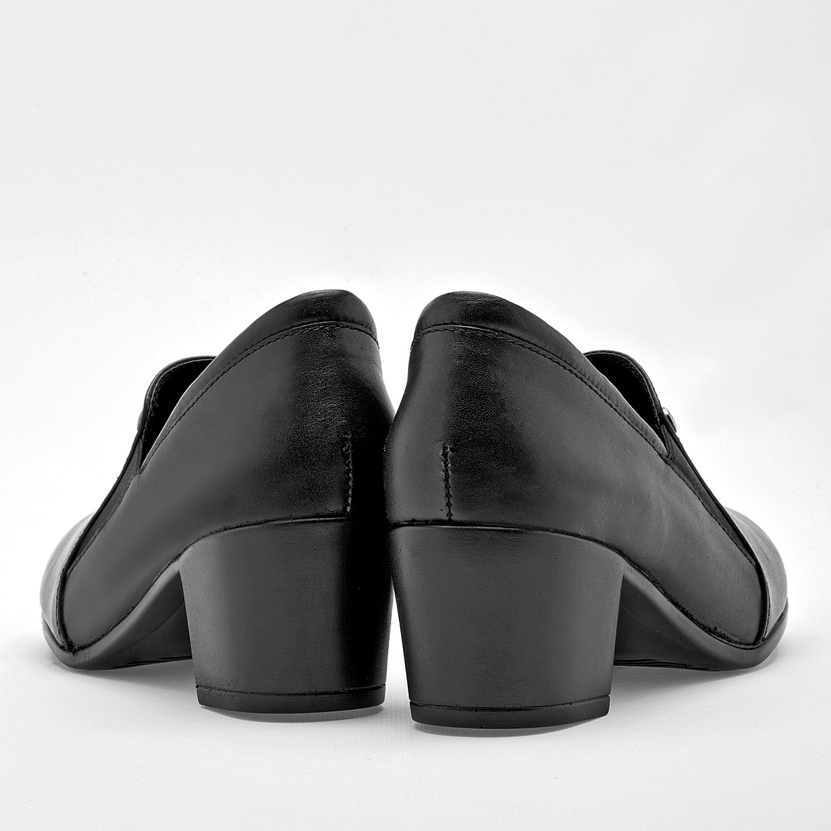 Mora Confort Zapato Tacon Cerrado Mujer Piel Tacon 5cm Color Negro E9