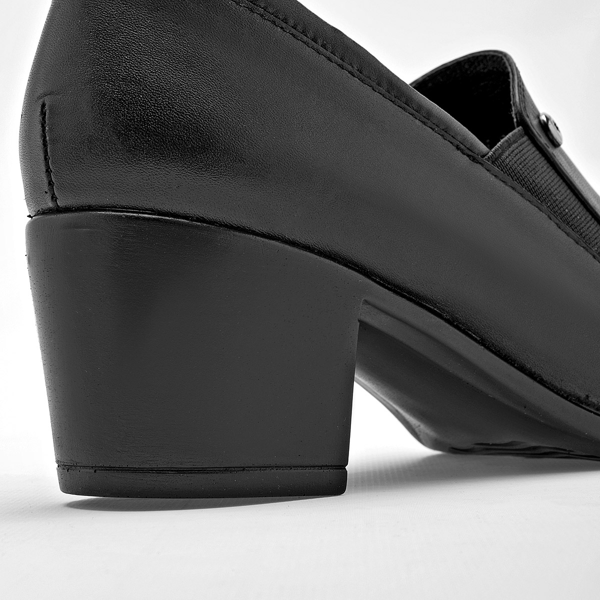 Mora Confort Zapato Tacon Cerrado Mujer Piel Tacon 5cm Color Negro E9