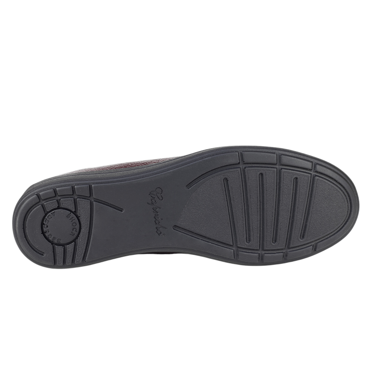 Mocasines Vestir Mujer Slip On 72032 Vino Capricho Clásicos