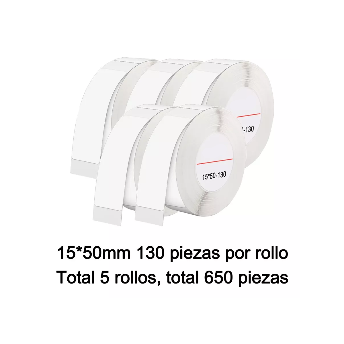 5 Rollos De Cinta Adhesiva Niimbot Para D11, D110, D101, 15