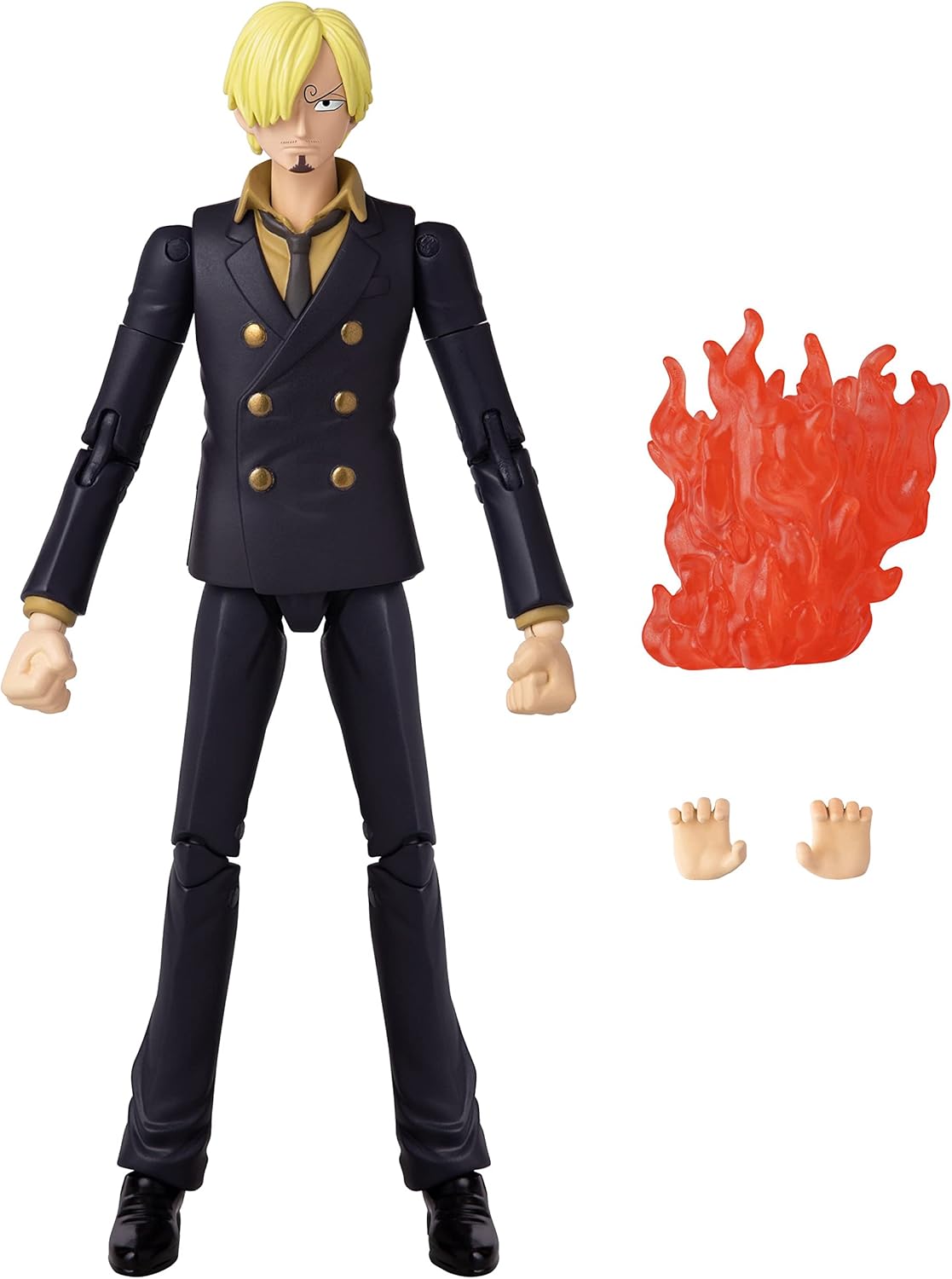 One Piece Sanji Anime Heroes Figura Coleccionable Articulada de Acción de 6.5" BANDAI