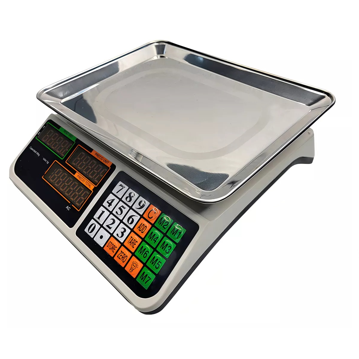 Báscula Comercial Digital Stay Elit Dgit-01 40kg Blanco Ms Peso máximo soportado 40 kg