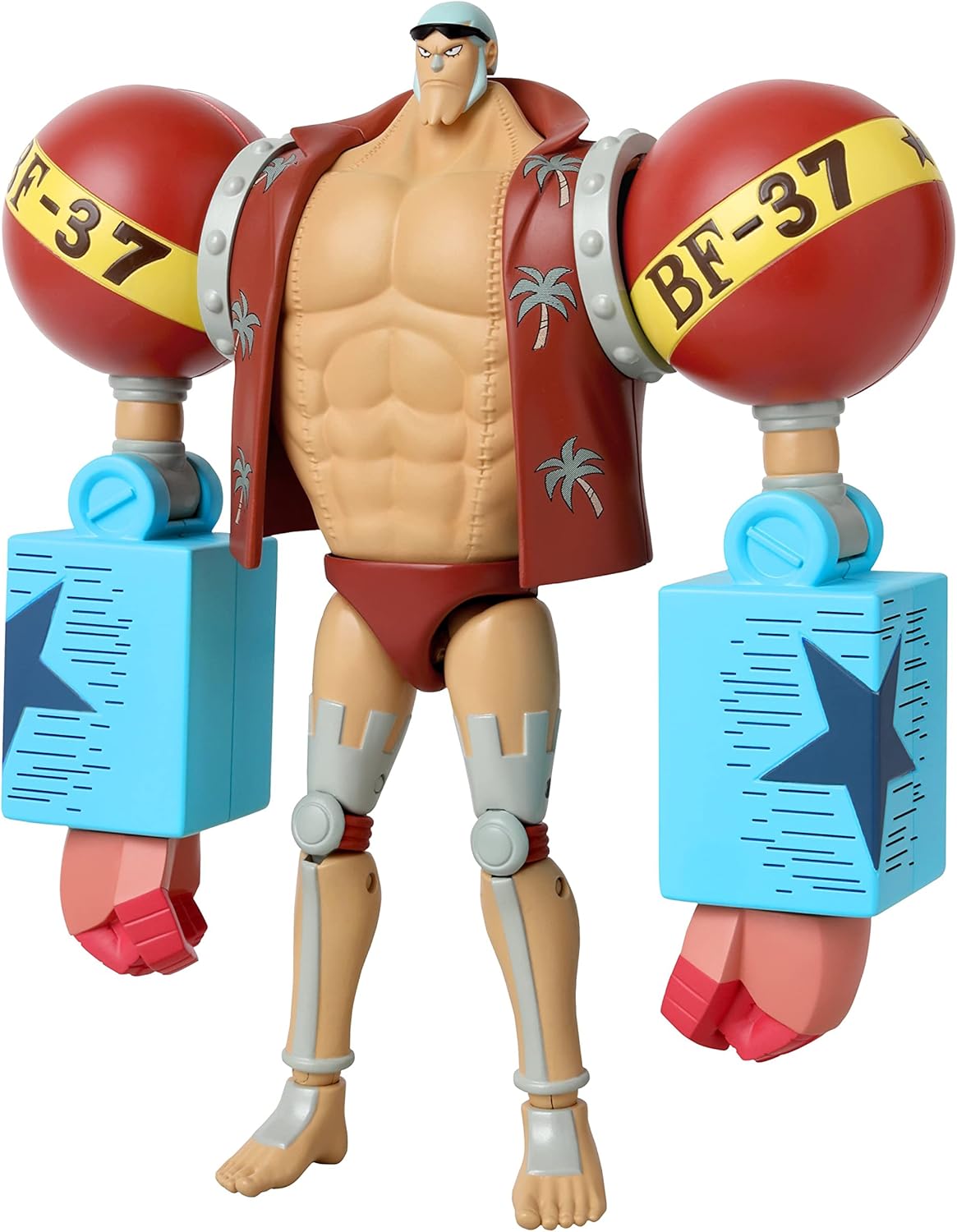 Anime Heroes One Piece Franky Figura Articulada Coleccionable BANDAI