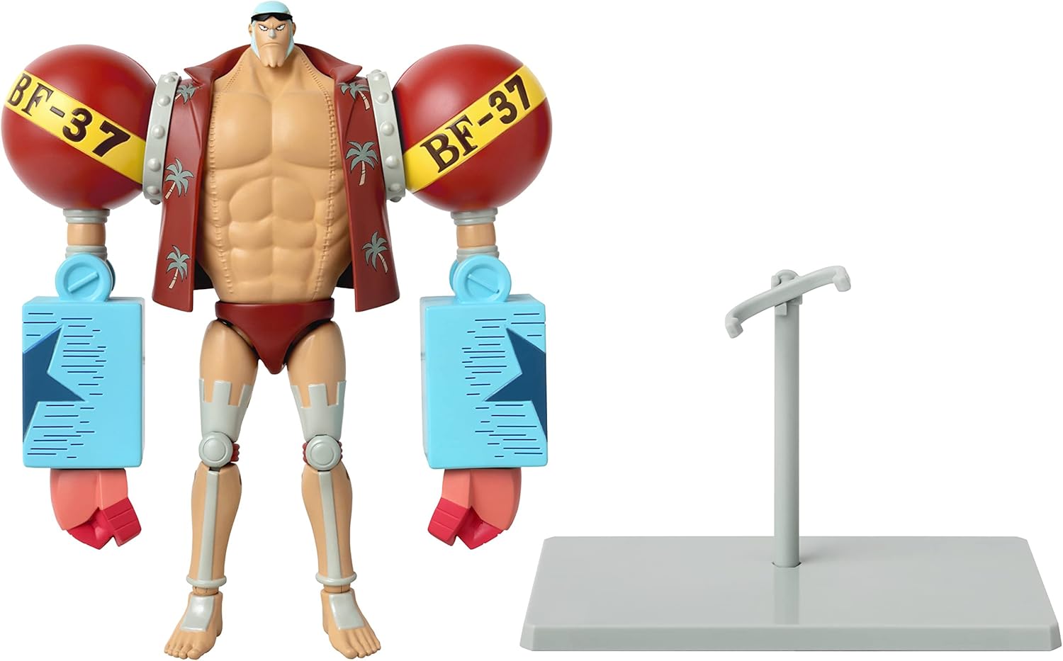 Anime Heroes One Piece Franky Figura Articulada Coleccionable BANDAI