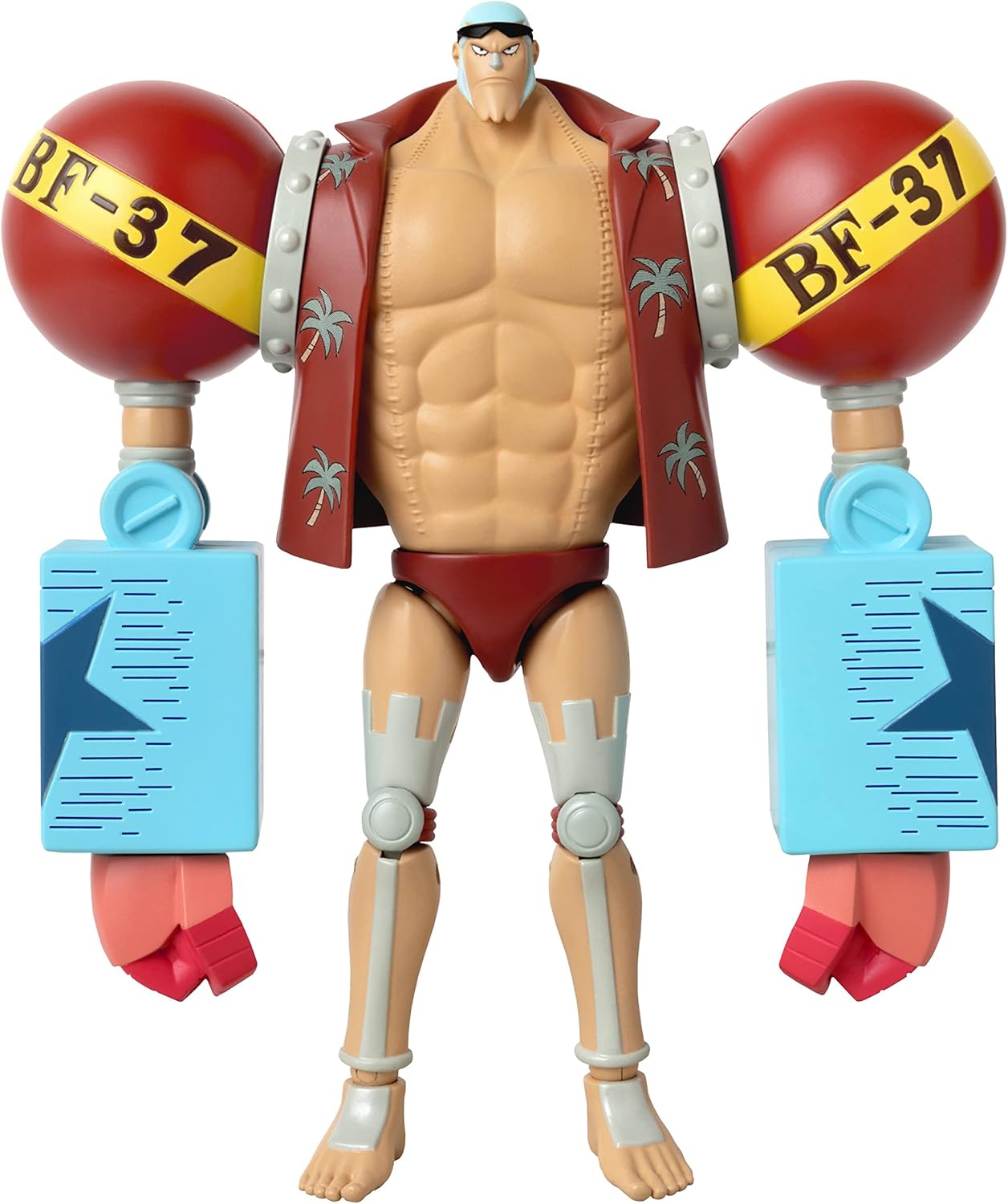 Anime Heroes One Piece Franky Figura Articulada Coleccionable BANDAI