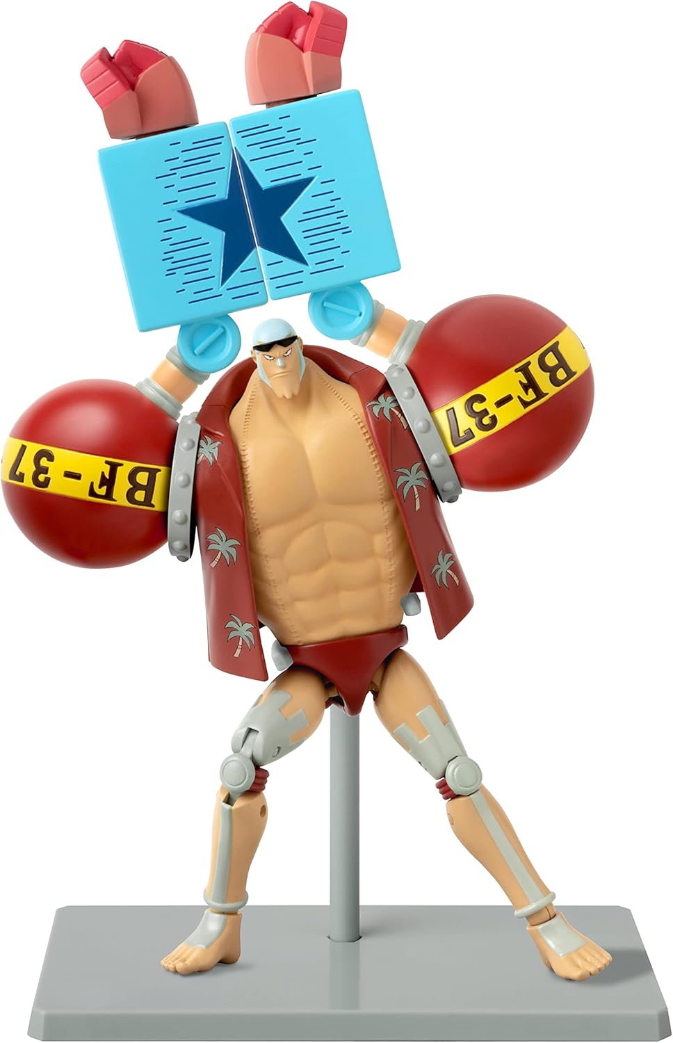 Anime Heroes One Piece Franky Figura Articulada Coleccionable BANDAI