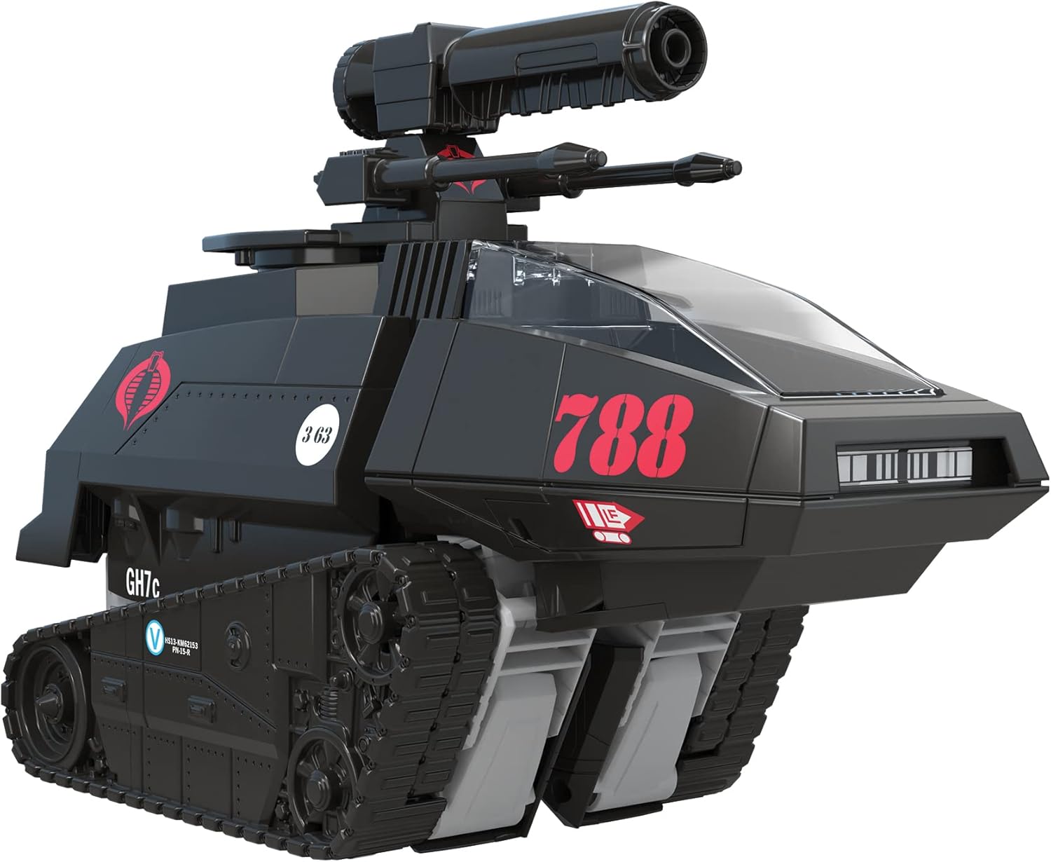 Megatron H.I.S.S. Tank Transformers G.I. Joe Generations Collaborative: Mash-Up, Figura Cobra Baronessa HASBRO