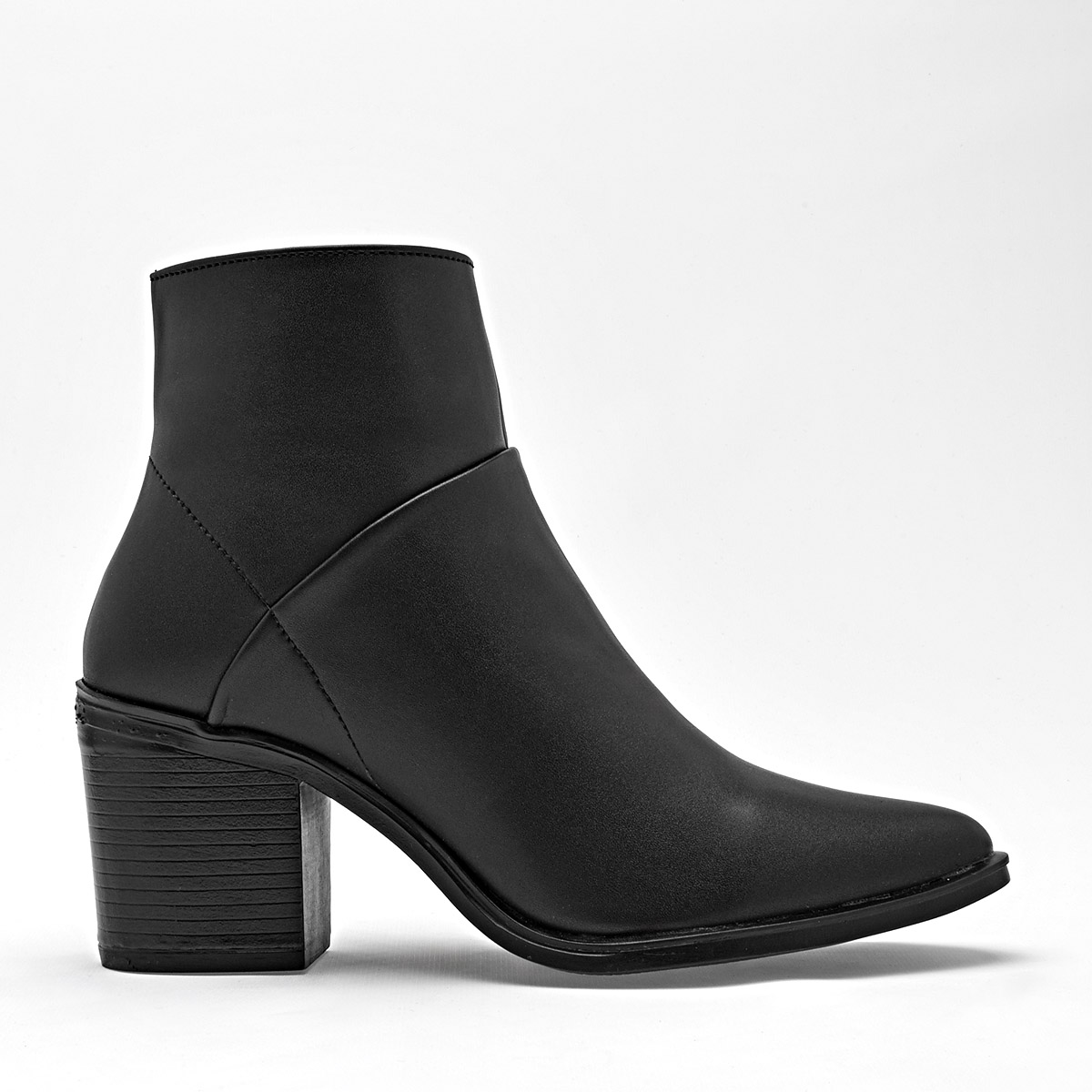 Via Victoria Botin Vaquero Mujer Tacon 7cm Tubo 11cm Color Negro E9