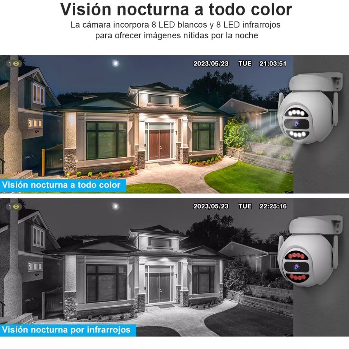 Cámara De Seguridad 4mp 2.4g/5g Wifi Visión Nocturna,srihome App