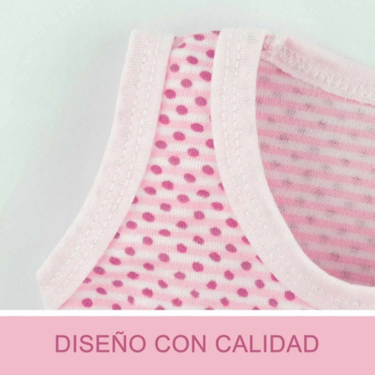 Set De Bienvenida Para Recién Nacido (7 Piezas) ROSA 0-3 MESES