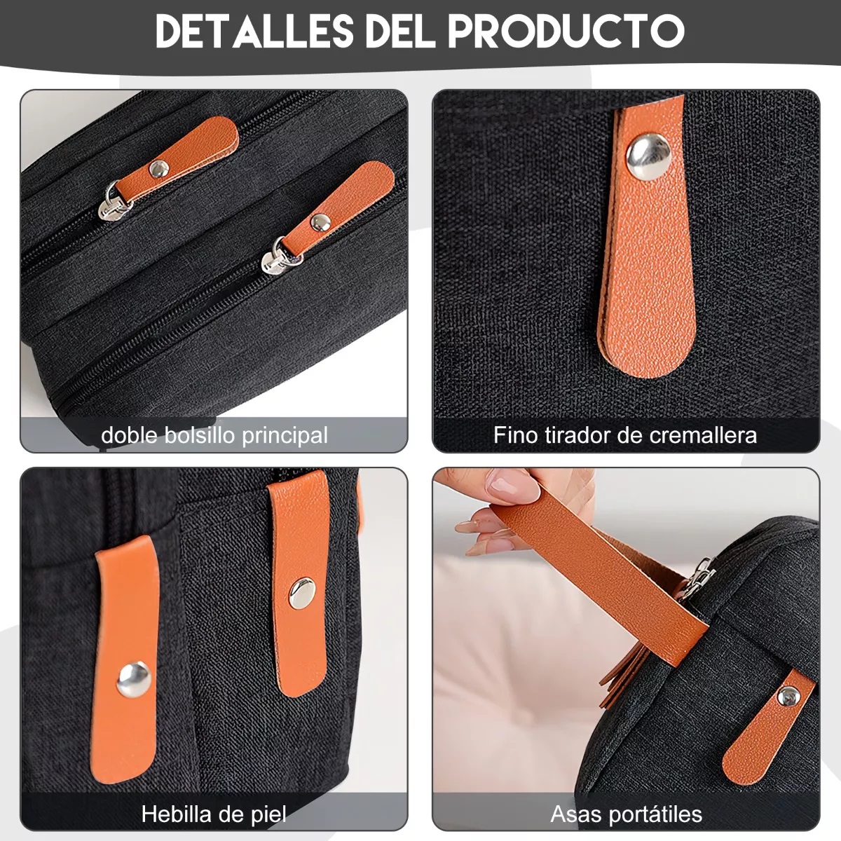 2pcs Sobaqueras Hombrebolsa Organizador De Viaje+riñonera