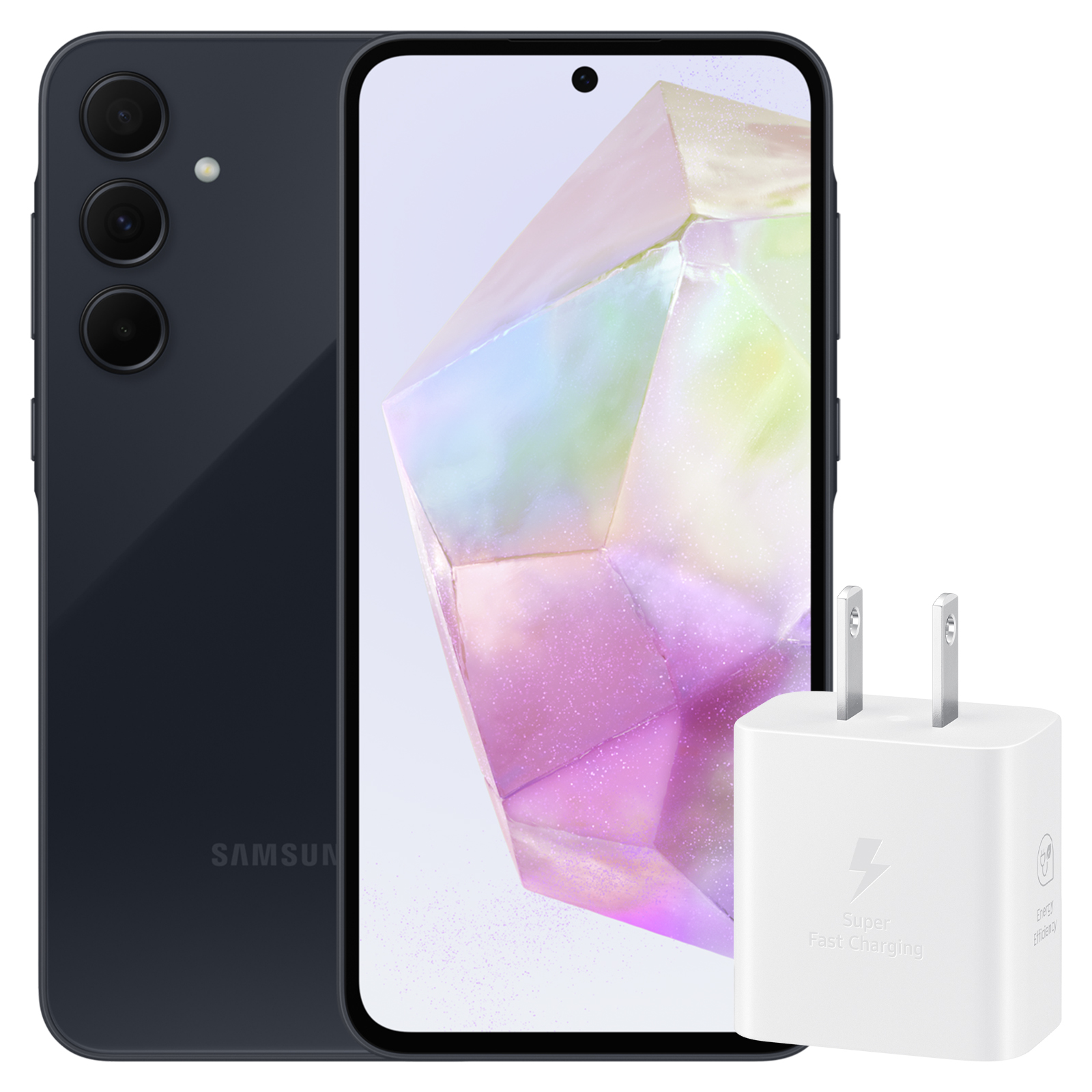 Samsung Galaxy A35 5G 128GB Awesome Navy Black 6GB Ram + Cargador 25W