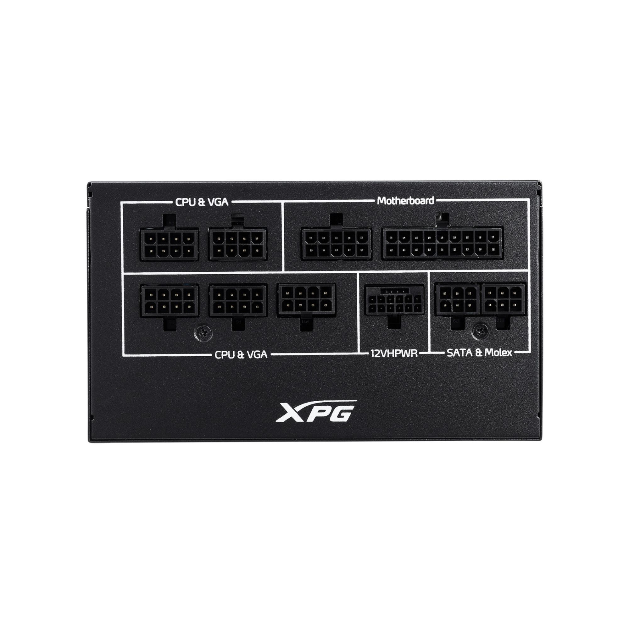 Fuente de poder XPG Core Reactor II de 750 W, ATX, Modular, 80 Plus Gold, Negro