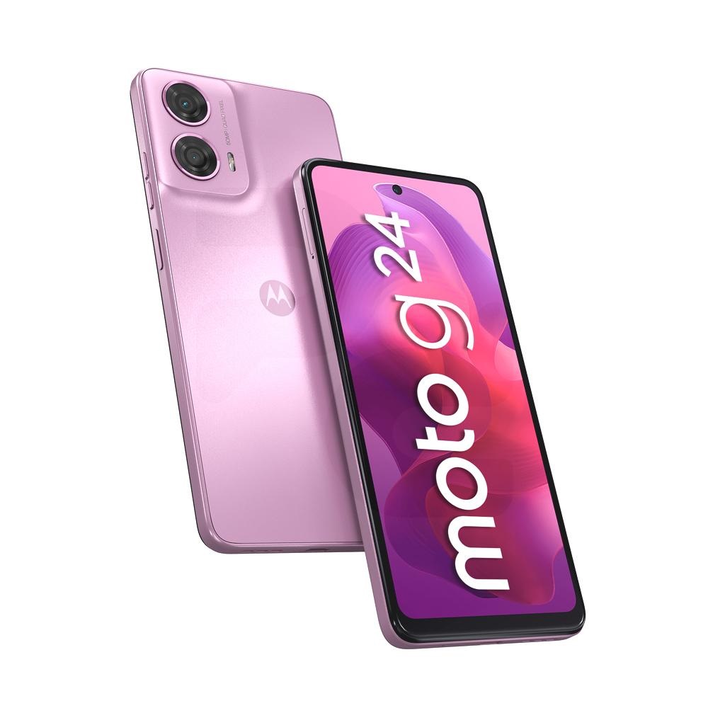 Motorola G24 128Gb 8Ram Dual Sim Color Lavanda Nuevo  Liberado