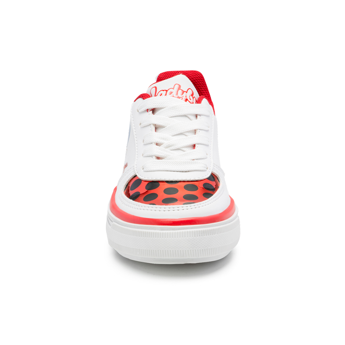 Calzado Yuyin Tenis Ladybug para Niña Blanco 22-25 