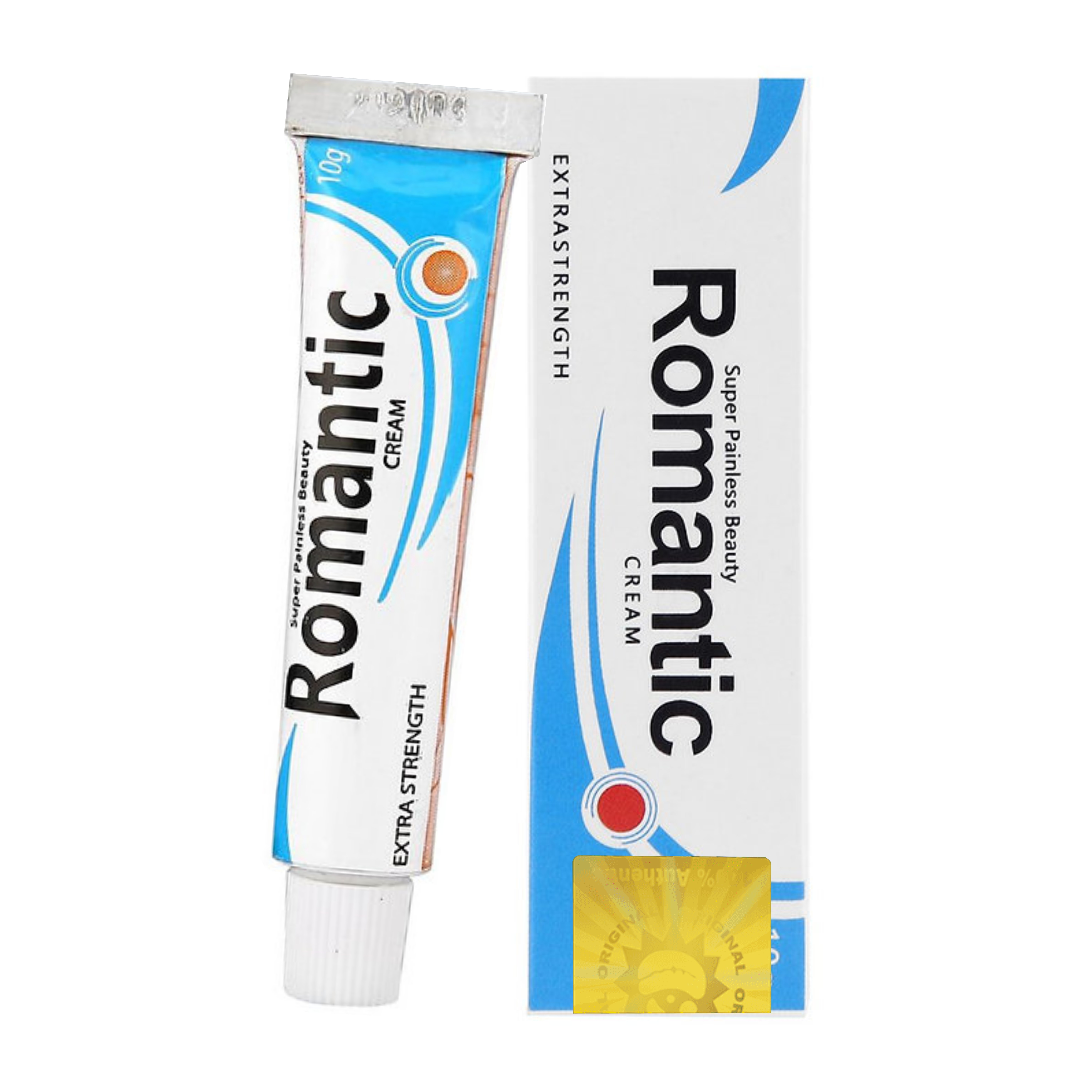 Romántic Crema previa para tatuaje cosmetico de Microblading Original alta potencia, 10 g 